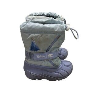 Sorel Girl's Disney x Frozen 2 Elsa Edition Snow Boots Youth Kids Size 11